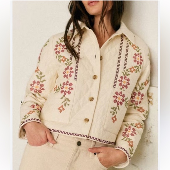 Sezane Jackets & Blazers - Sezane x Lucia Vergara liah jacket